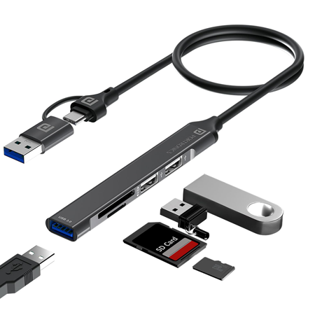 portronics usb hubs